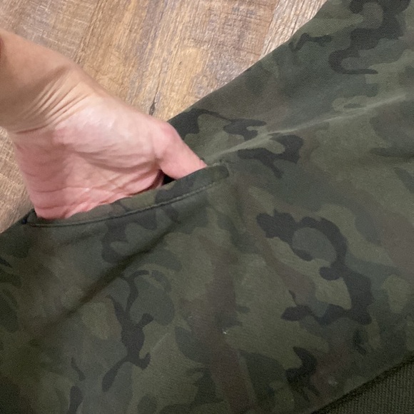 ZARA HOODED THIN SWEATSHIRT MATERIAL LONG DUSTER W/POCKETS! 100% COTTON - Picture 7 of 10